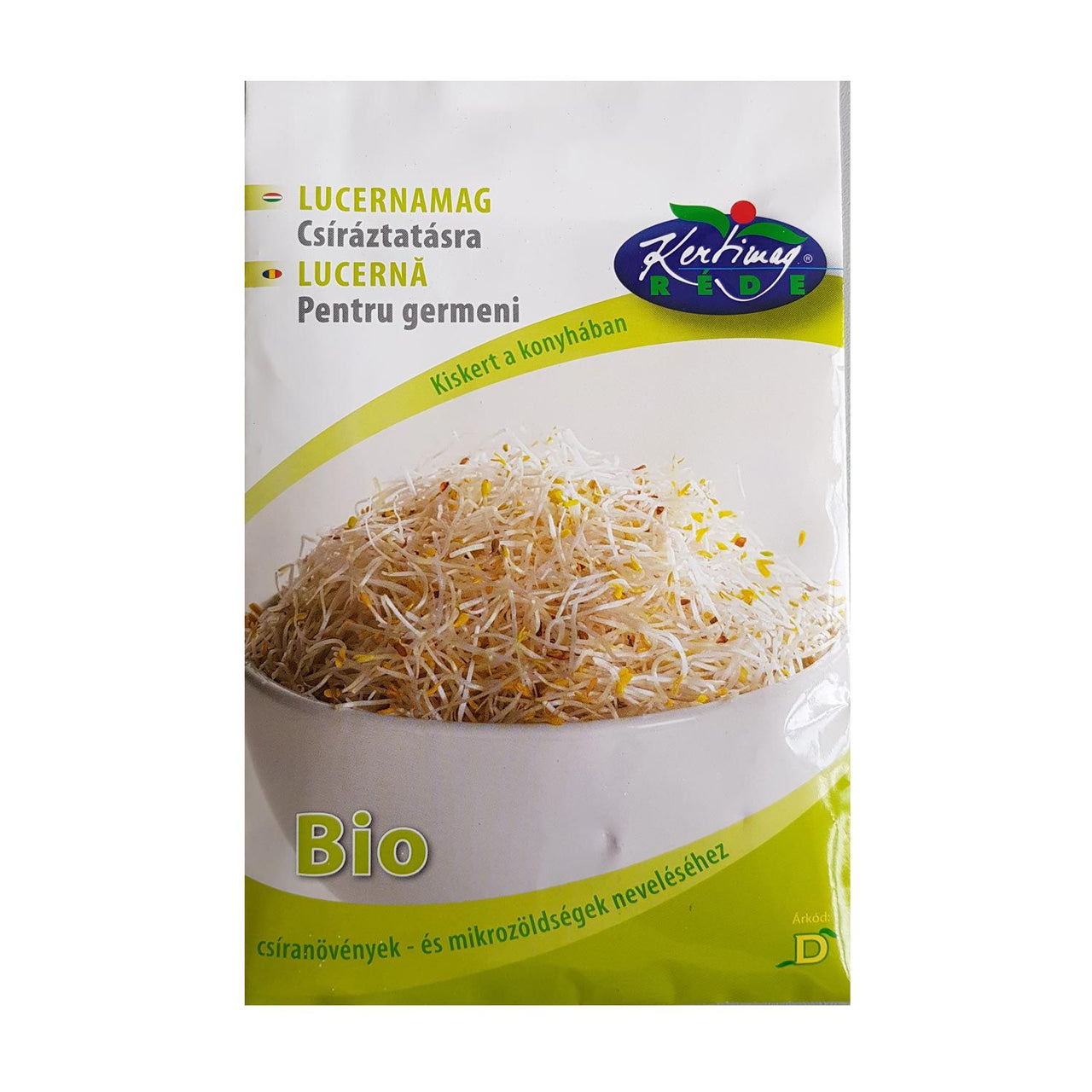 Seminte pentru germinat Lucerna Bio 30g