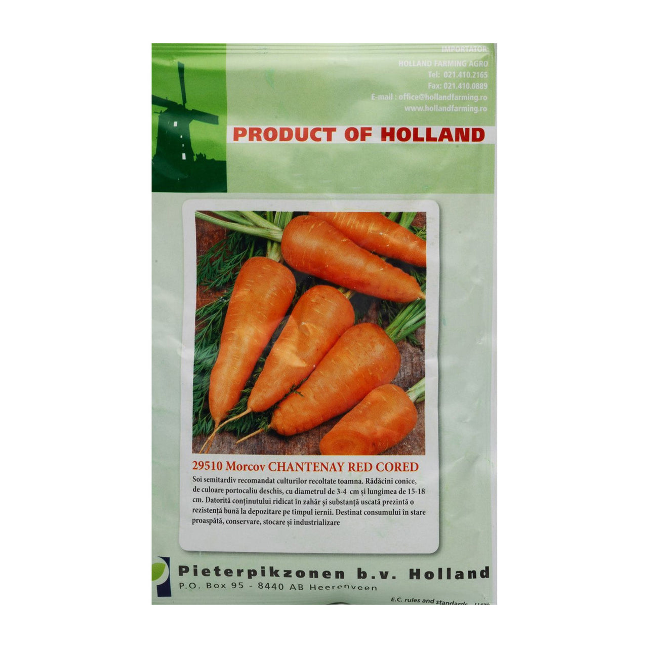 Seminte Morcovi Chantenay Red Cored 50g