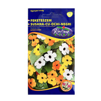 Thumbnail for Seminte flori Susana cu ochi negri (Thunbergia alata) mix 0.5g