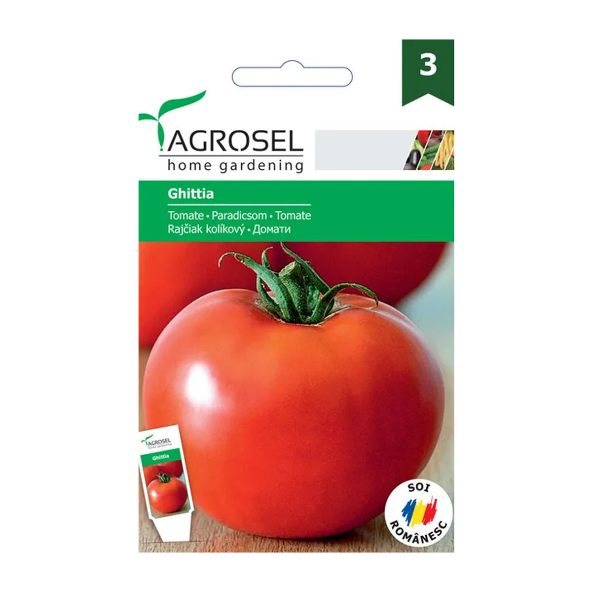 Seminte Tomate Ghittia (0.6g, 1.5g)