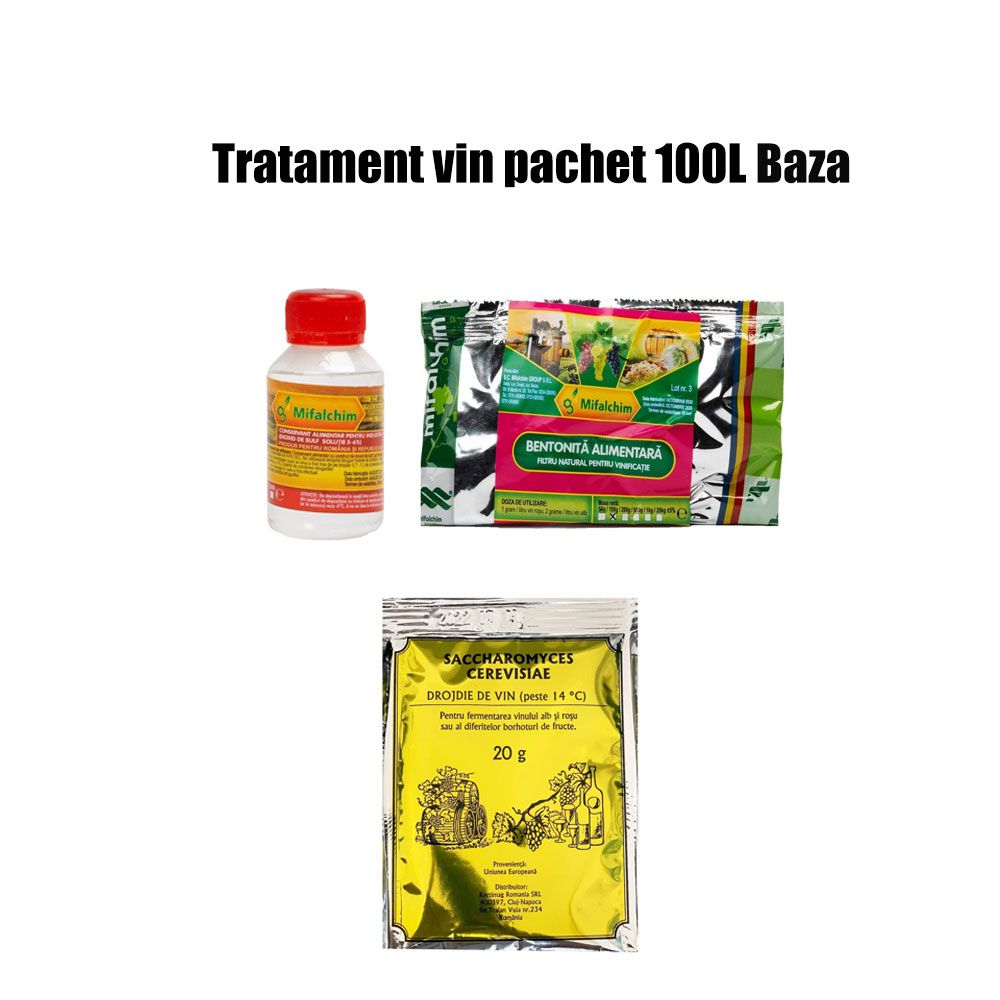 Tratamente vin - pachet 100L