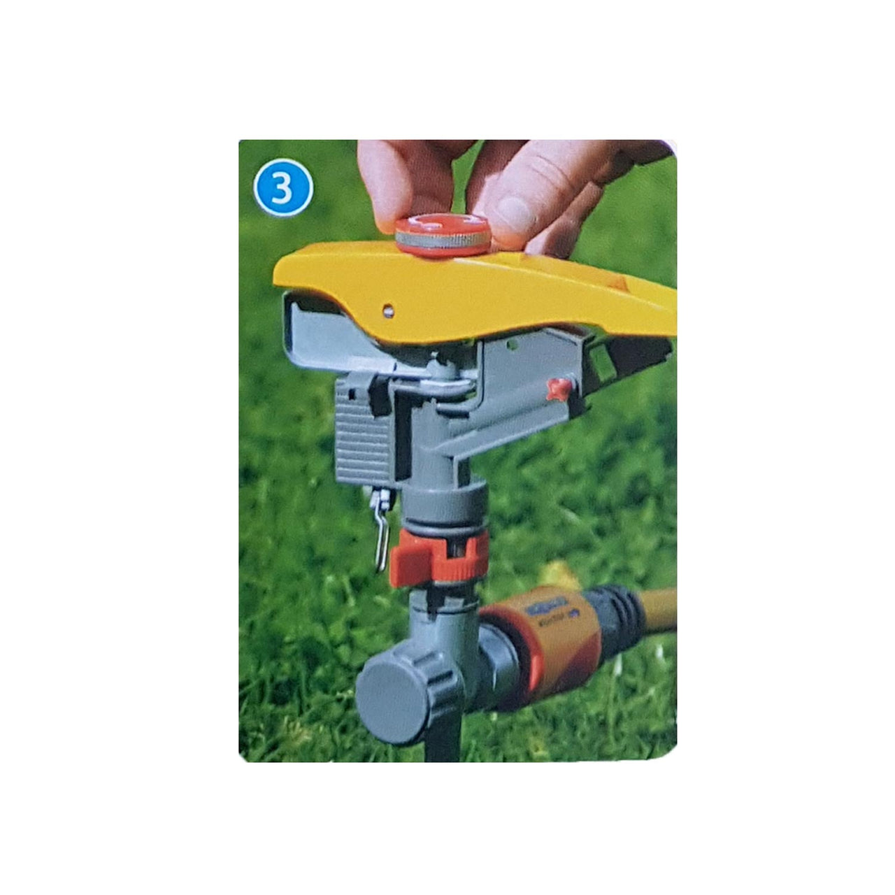 Imagine produs: Aspersor pulsator pe tarus 450mp - Disponibil pe Plantazia.ro