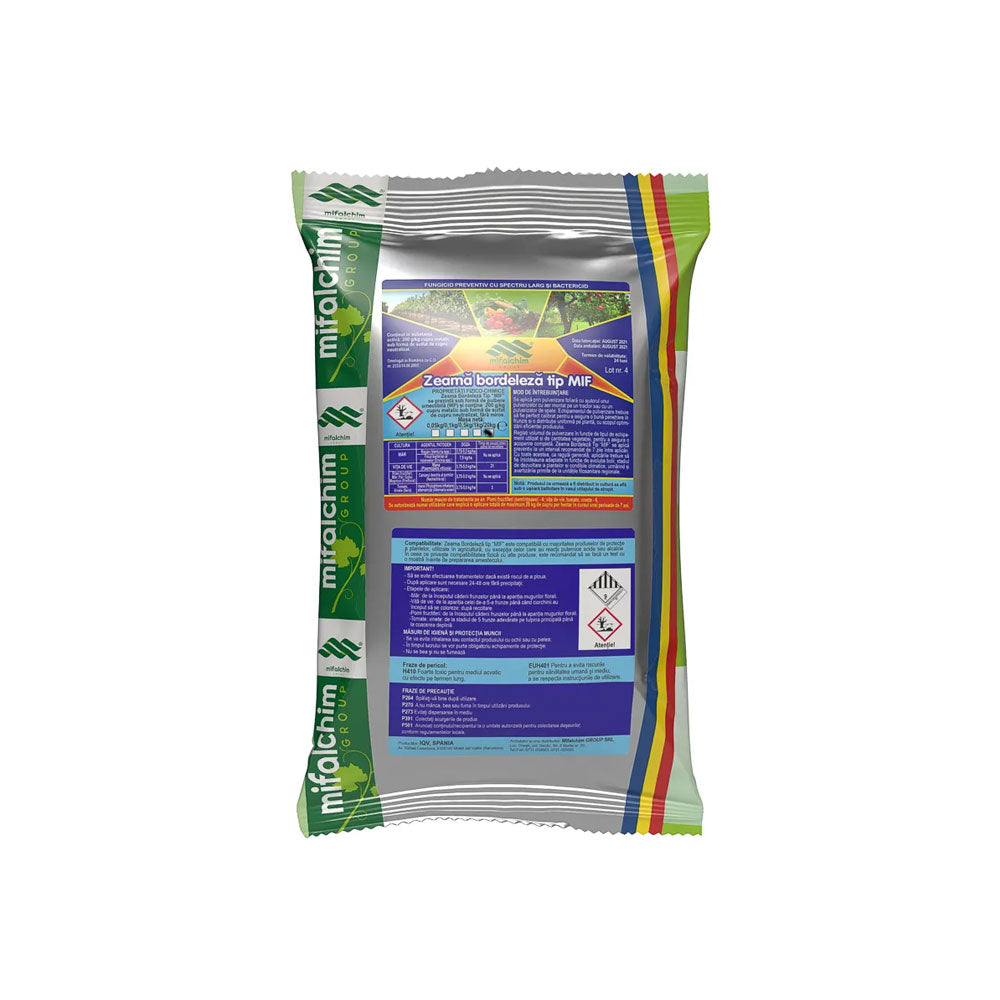 Fungicid Zeama Bordeleza tip Mif (50g, 100g, 500g, 1kg)