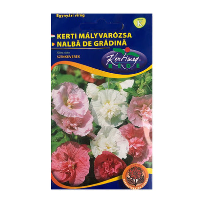 Seminte flori Nalba de Gradina (Alcea rosea) Mix 1g