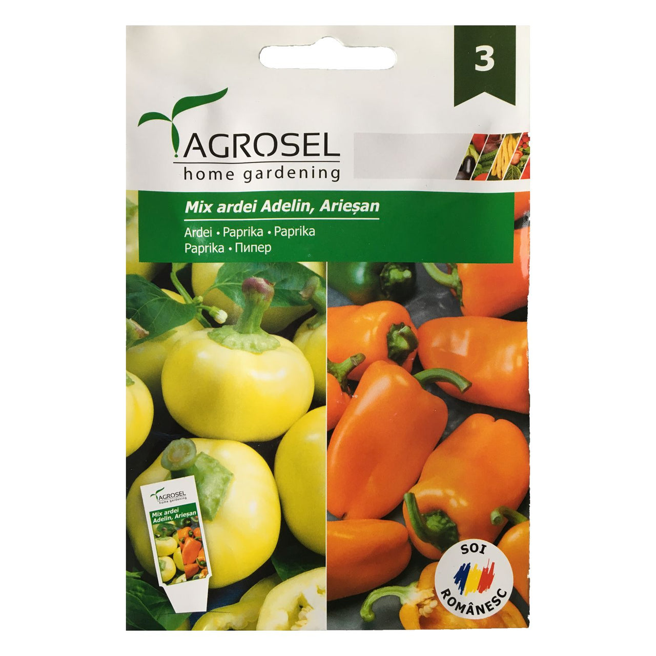 Seminte Ardei Snack Adelin si Ariesan 1g