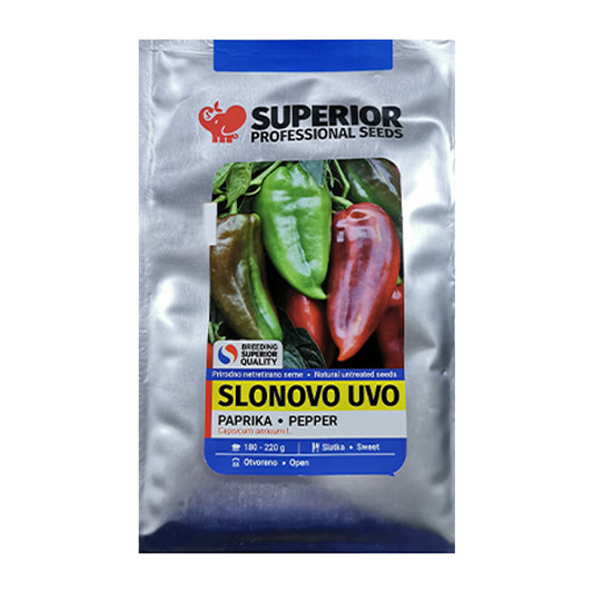 Seminte Ardei Kapia Slonovo Uvo- Ureche de Elefant (5g, 10g, 50g)